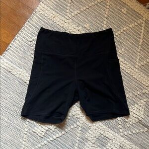 Women's Black Bike Shorts